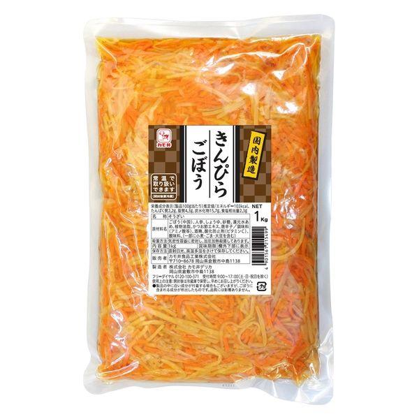 きんぴらごぼう（国内製造）1kg 1袋 カモ井食品工業