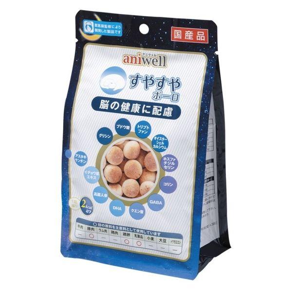 アニウェル すやすや ボーロ 国産 75g 1袋 ドッグフード おやつ 犬用