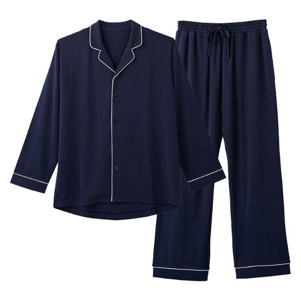 NEWPEACE（ニューピース） Recovery Pajamas Set Long ネイビー S ...