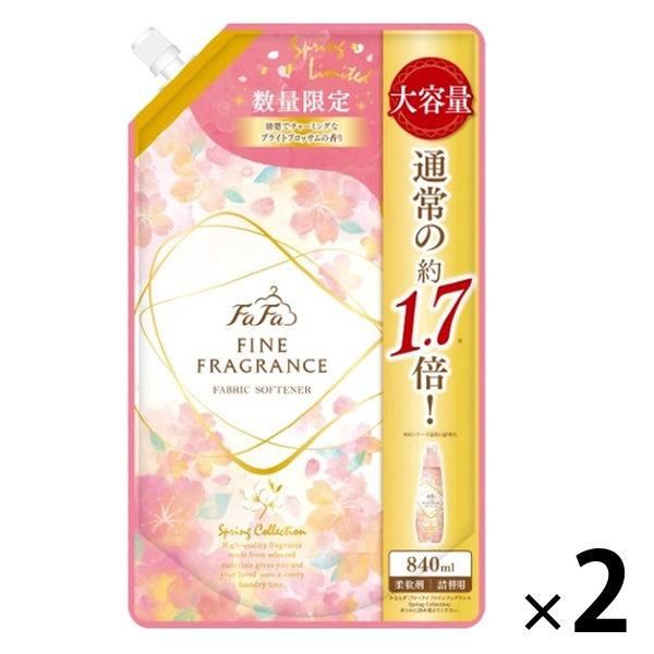 ファーファファインフレグランス SpringCollection 詰め替え 840mL 1セット（2...