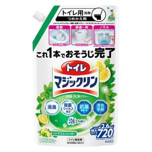 （セール）トイレマジックリン 消臭・洗浄スプレー 除菌・抗菌 クリーンミント 詰め替え 800ml 大容量 1個 花王