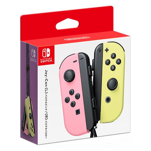 任天堂 Joy-Con（L） パステルピンク/（R） パステルイエロー HAC-A-JAVAF 1個