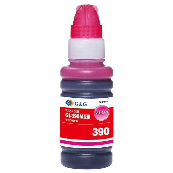 キヤノン（Canon）用 互換インク HBC-GI390M マゼンタ （GI-390M互換） 1個