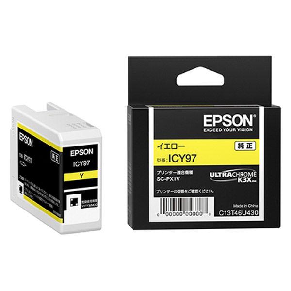 エプソン（EPSON） 純正インク ICY97 イエロー 1個