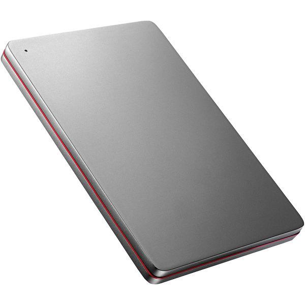 アイ・オー・データ機器 ポータブルハードディスク「カクうす」　１ＴＢ　Ｂｌａｃｋ×Ｒｅｄ HDPX-...