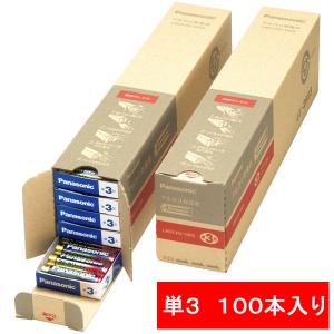 パナソニック　アルカリ乾電池　単3形　業務用パック　1箱（100本）