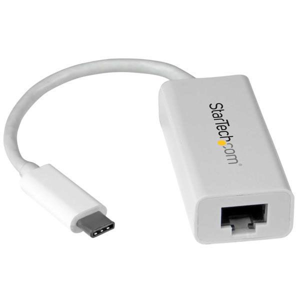 USB-C - ギガビット有線LAN 変換アダプタ ホワイト　US1GC30W　1個　StarTec...