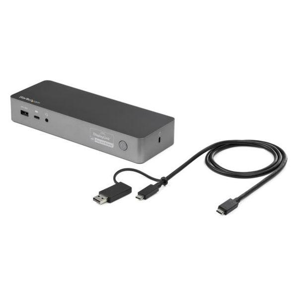 【アウトレット】ドッキングステーション USB Type-C ＆ USB-A 2画面 HDMI Di...