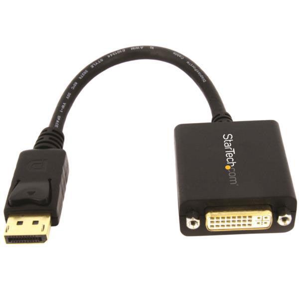 DisplayPort - DVI変換アダプタ／1080p　DP2DVI2　1個　StarTech....