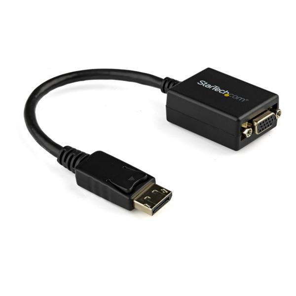 Startech.com DisplayPort(オス)-VGA(メス)変換アダプタ (黒) DP2...