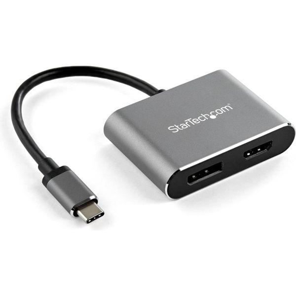 USB-C - DP/HDMI変換アダプタ 4K/60Hz　CDP2DPHD　1個　StarTech...