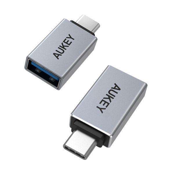 変換アダプタ USB-A[メス]-Type-C[オス] シルバー CB-A22 1セット（2個入） ...
