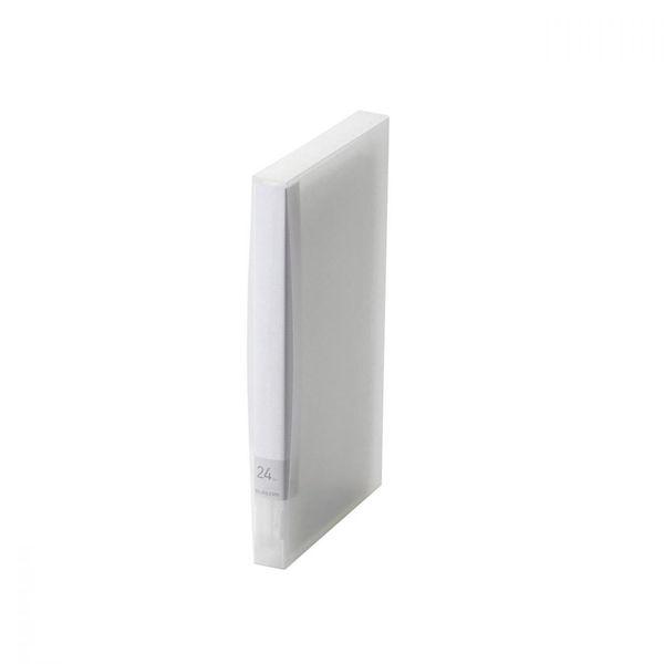エレコム Bluーray/DVD/CD用ディスクファイル 24枚収納 透明 CCD-FB24CR 1...