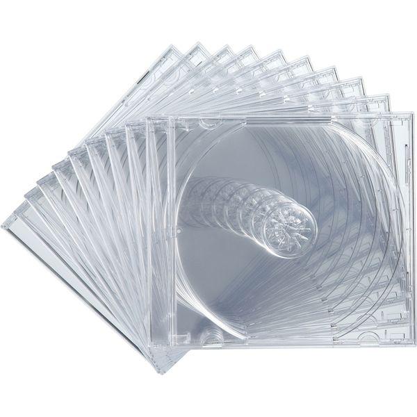 サンワサプライ Blu-ray・DVD・CDケース(10枚セット・クリア) FCD-PN10CLN ...