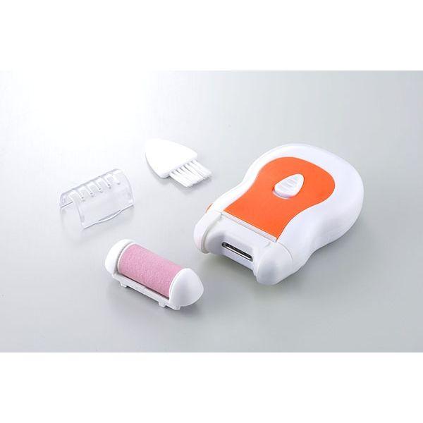 富士パックス販売 電動爪切り＆かかとローラー SV-6681 1個