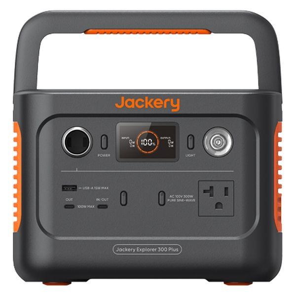 Jackery 蓄電池 リン酸鉄モデル 288Wh キャンプ 防災 300Plus JE-300B ...