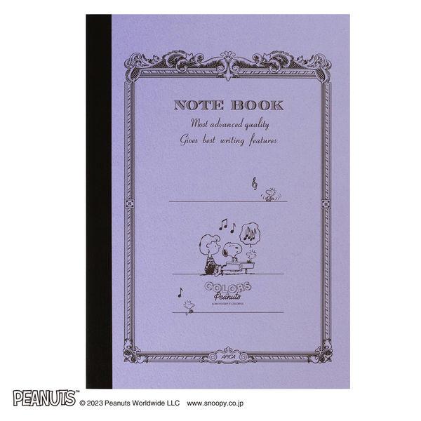 日本ノート CDノート PEANUTS スヌーピー A5 30枚 横罫7mm シュローダー CDP1...
