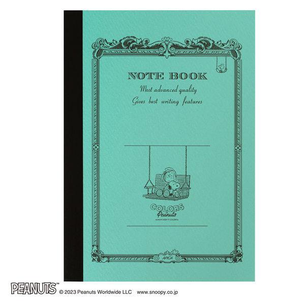日本ノート CDノート PEANUTS スヌーピー A5 30枚 横罫7mm ペパーミント CDP1...