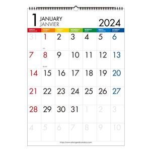 【2024年版カレンダー】エトランジェ・ディ・コスタリカ A3 壁掛 日曜始まり CLV-A3-12 1冊 カレンダーの商品画像