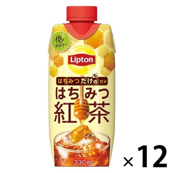 森永乳業 リプトン はちみつ紅茶 330ml 1箱（12本入）【紙パック】 紅茶飲料