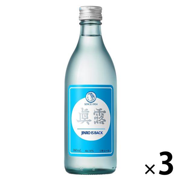 韓国焼酎 眞露 is back 360ml 3本