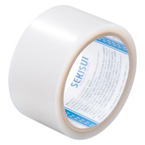 現場のチカラ 手で切れる 掲示用 高透明養生テープ 幅50mm×長さ25m 積水化学工業 1巻 オリ...