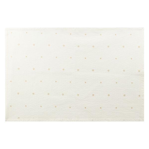 【アウトレット】D by DADWAY イブル・キルティングマットL ミルキーホワイト 1個