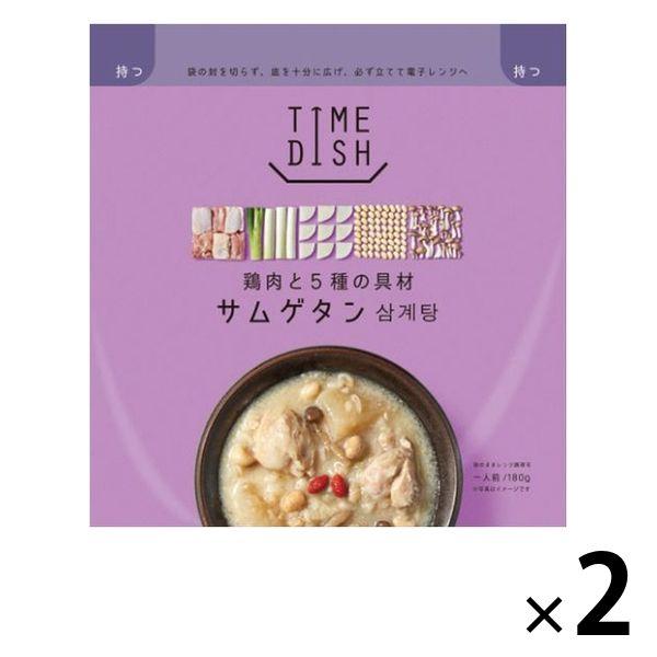 TIME DISH 鶏肉と5種の具材サムゲタン 180g 2個 カネカ食品