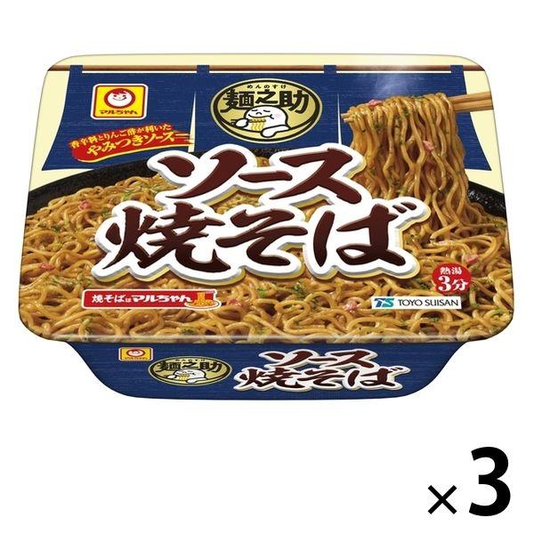 東洋水産 マルちゃん 麺之助 ソース焼そば 1セット（3個）