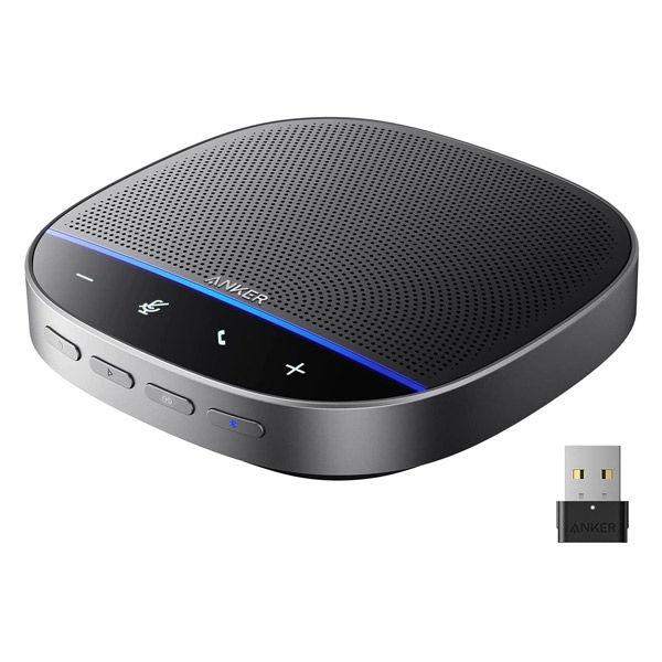 Anker PowerConf S500 会議用マイクスピーカー UAB-Aアダプタ・USB-C・B...