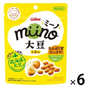 miino（ミーノ） 大豆しお味 6袋 カルビー スナック菓子 おつまみ
