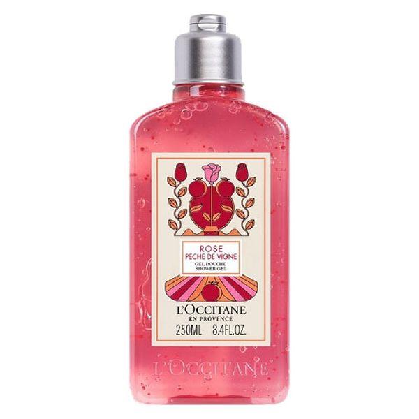 【数量限定】L’OCCITANE（ロクシタン） ローズヴァインピーチ シャワージェル 250mL ギ...