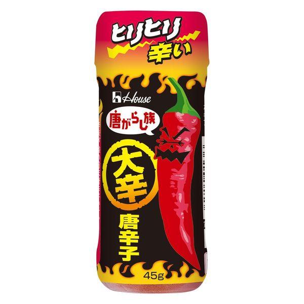 唐がらし族 ＜大辛＞ 唐辛子 45g 1個 ハウス食品