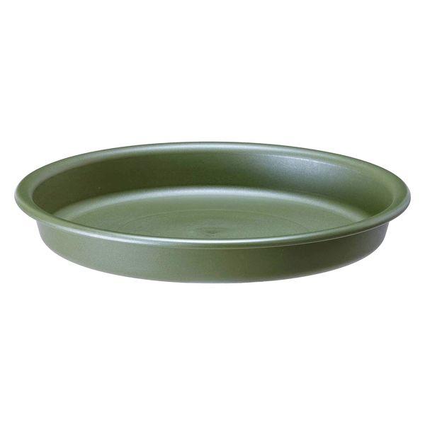 【園芸用品】大和プラスチック グロウプレート 35型 グリーン 鉢皿 受皿 ガーデニング
