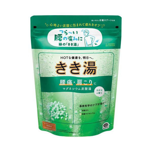 薬用 入浴剤 炭酸 きき湯 マグネシウム炭酸湯 カボスの香り 360g 1個 透明タイプ 温泉科学 ...