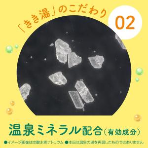 薬用 入浴剤 炭酸 きき湯 クレイ重曹炭酸湯 ...の詳細画像4