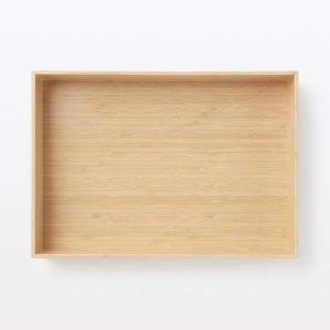 無印良品 重なる竹材長方形ボックス 小 約幅3...の詳細画像3