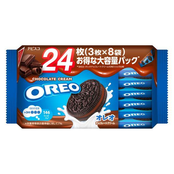 オレオ ファミリーパック チョコレートクリーム 24枚 1袋 モンデリ-ズ クッキー ビスケット