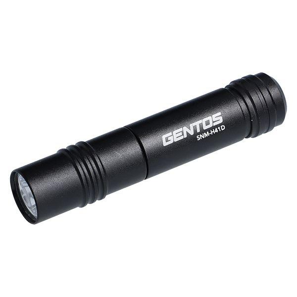 懐中電灯 ミニ LED ジェントス 防水 ミニトーチ 80lm SNMシリーズ SNM-H41D 1...