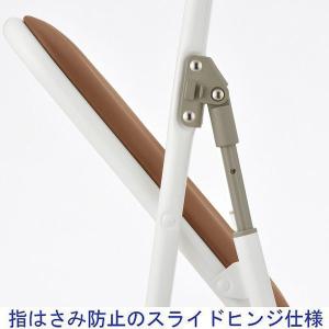 TOKIO 折りたたみイス ブラックフレーム ...の詳細画像2