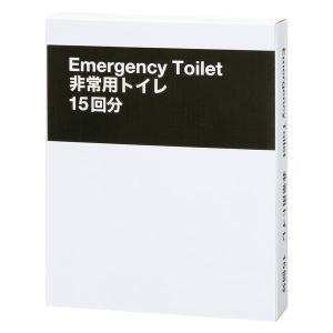 【簡易トイレ】非常用トイレ 1個（15回分）  オリジナル 登山用携帯トイレの商品画像