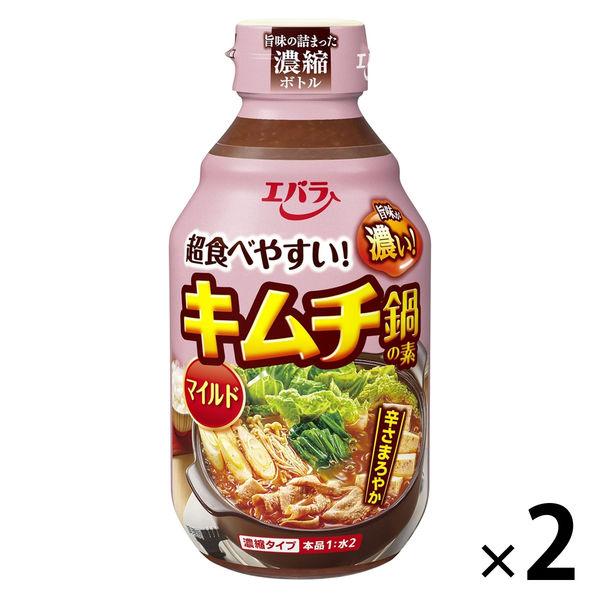 エバラ キムチ鍋の素 マイルド 300ml 2本 エバラ食品工業 鍋つゆ 鍋スープ