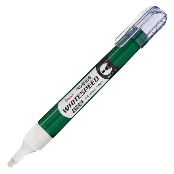 ぺんてる 修正ペン WHITESPEED ホワイトスピード 超速乾 幅広ペン先 XZLH64-W 1...