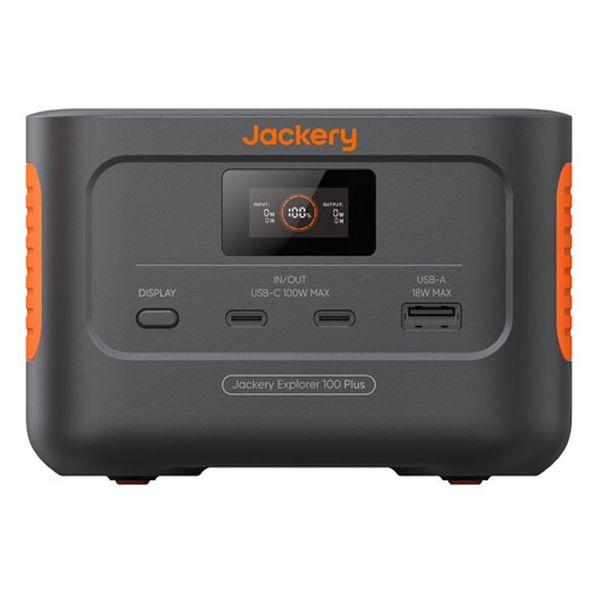 ポータブル電源 Jackery 100Plus コンパクト ミニ リン酸鉄 蓄電池 充電器 99Wh...