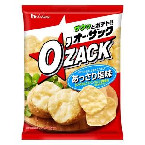 オー・ザック あっさり塩味 55g 3袋 ハウ...の詳細画像1