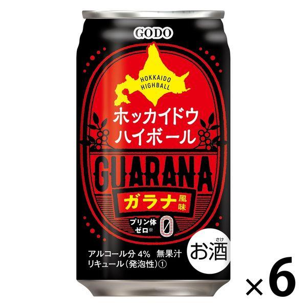 【ワゴンセール】ハイボール 北海道 サワー ホッカイドウハイボール ガラナ風味 350ml 缶 6本