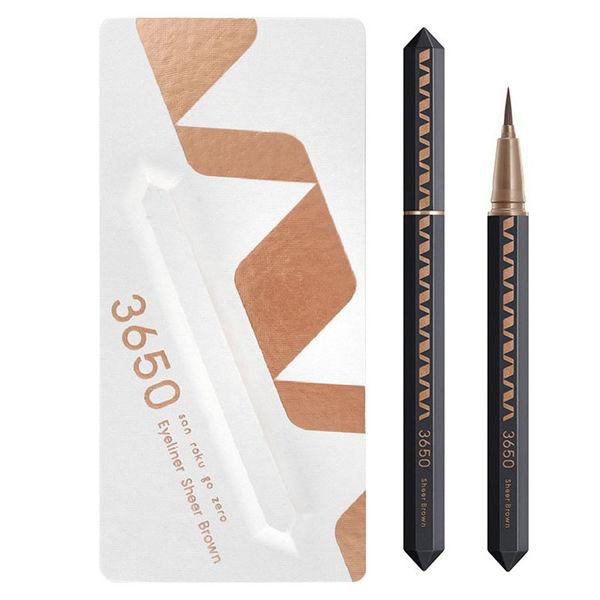 3650（san roku go zero） リキッドアイライナー シアーブラウン D-Neeコスメ