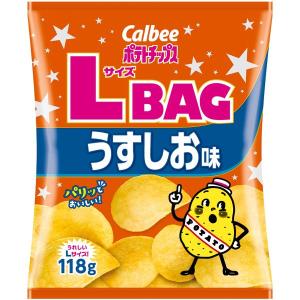 118gポテトチップスLサイズBAGうすしお味...の詳細画像1