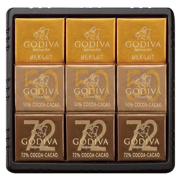 〈GODIVA〉ゴディバ カレ アソートメント （9枚入） 1箱 三越伊勢丹 紙袋付 ギフト バレン...