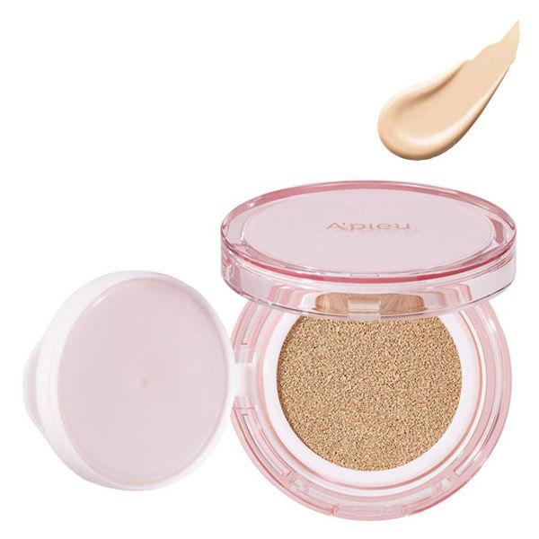 A'pieu（アピュー） スキンケア ウォーターロッククッション No.21 明るい肌色 SPF50...